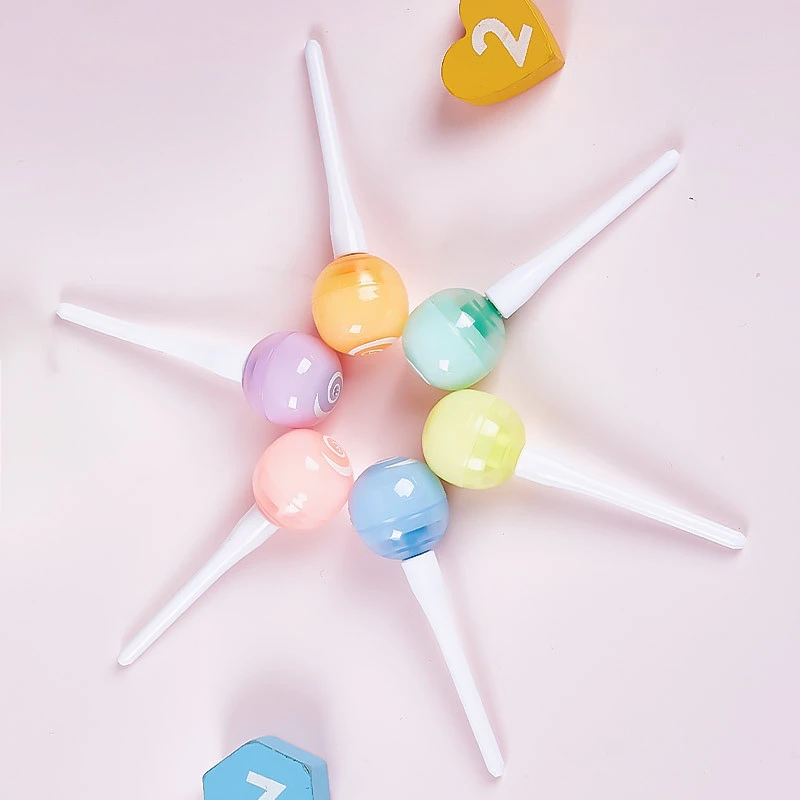 Cute Lollipop Highlighter Set